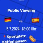 Public Viewing Viertelfinale EM 2024