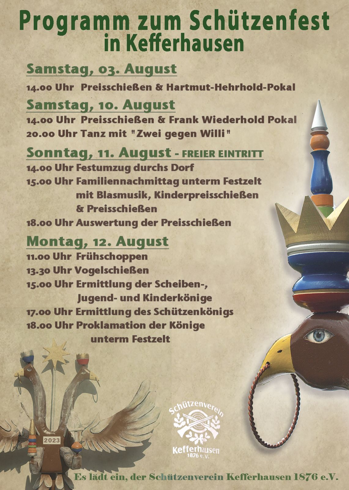 Schützenfest in Kefferhausen