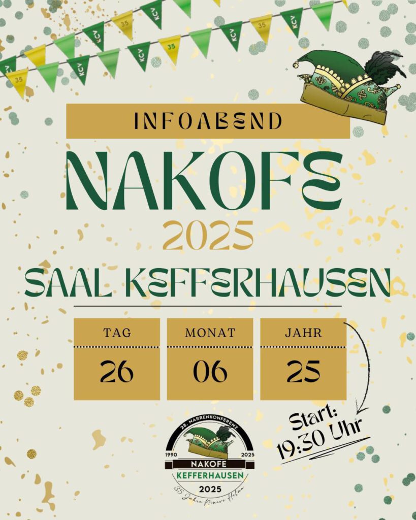 Infoabend NAKOFE 2025