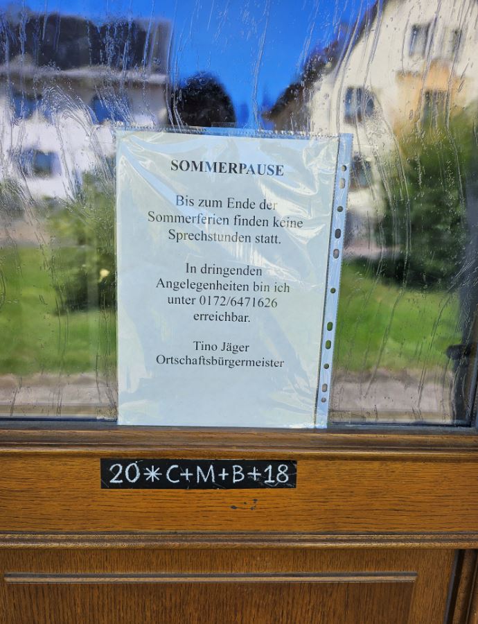 Sommerpause