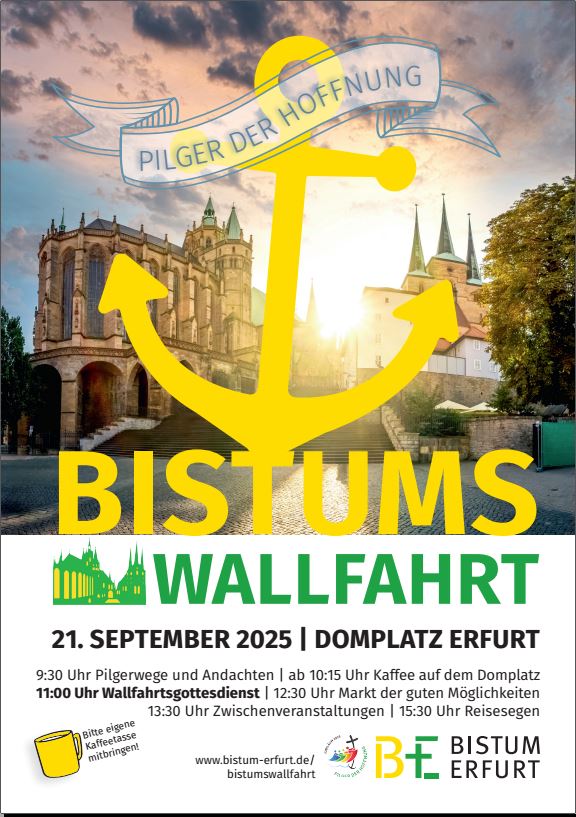 Flyer zur Bistumswallfahrt 2025