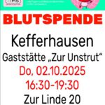 Termin Blutspende in Kefferhausen