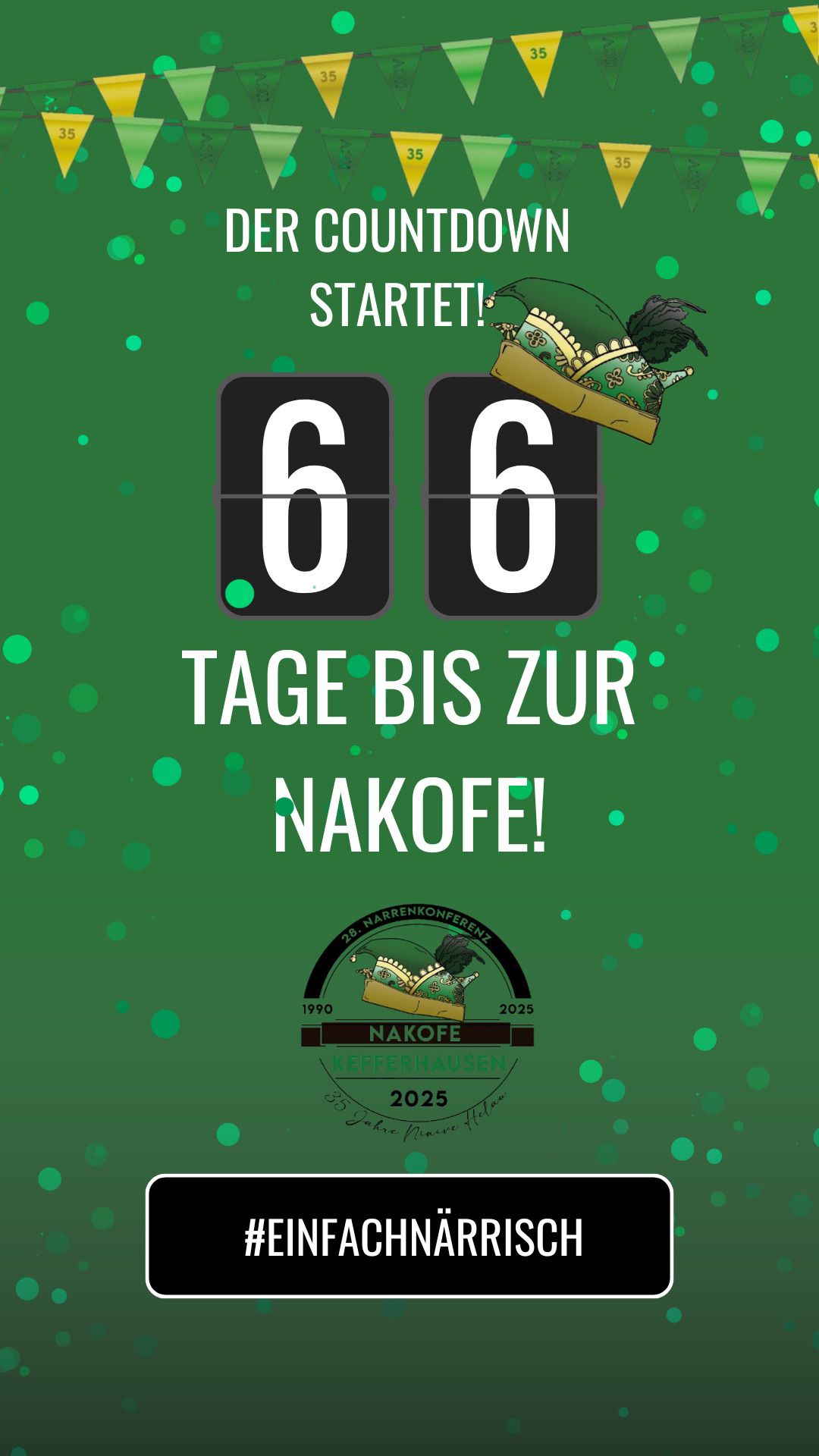 Der Countdown läuft!