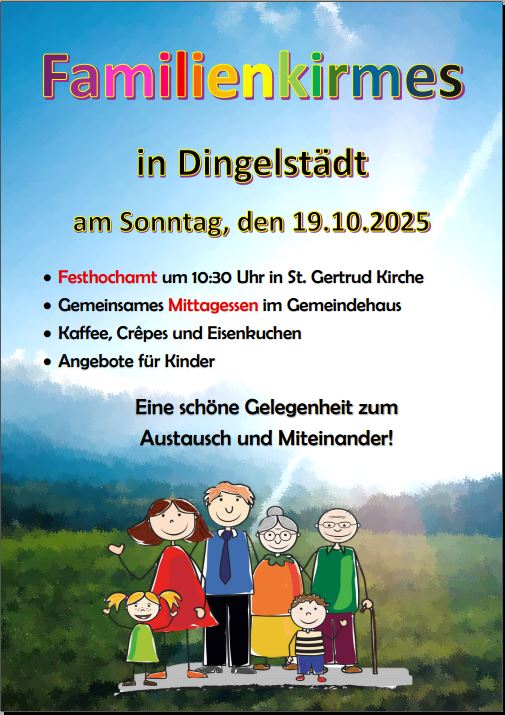 Familienkirmes in Dingelstädt