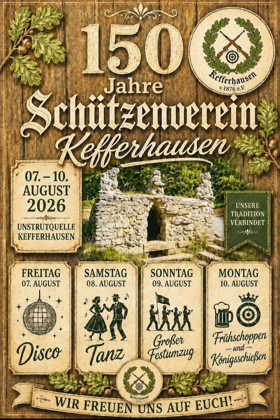 150 Jahre Schützenverein Kefferhausen | 07.-10. August
