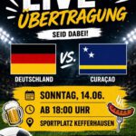 Live Übertragung Sportplatz Kefferhausen 14. Juni