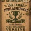 Jubiläumspokal – 150 Jahre Schützenverein