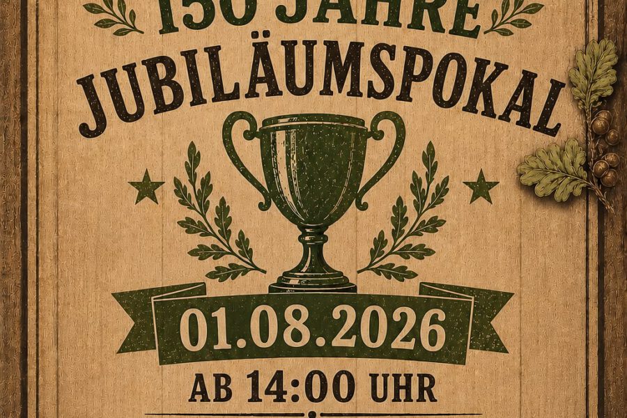 Jubiläumspokal – 150 Jahre Schützenverein
