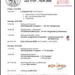 Programm zum Sportfest 2026 in Kefferhausen