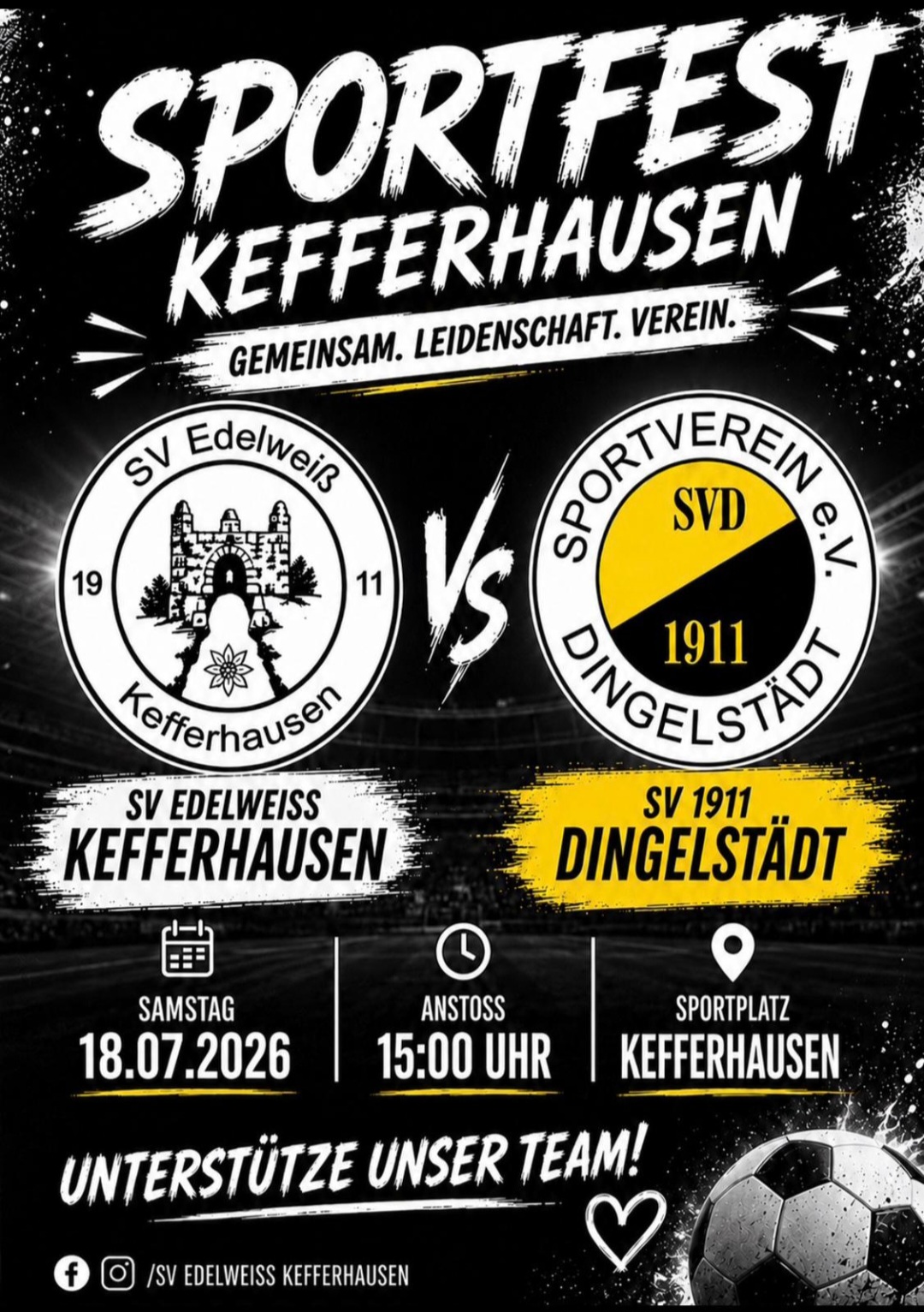 Derby zum Sportfest