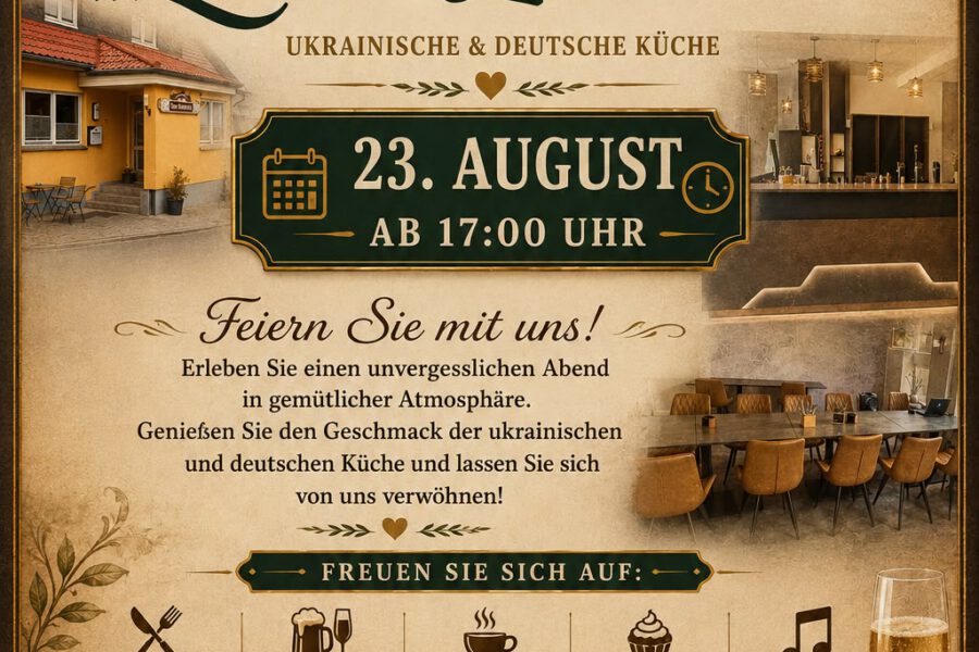 Neueröffnung Gaststätte