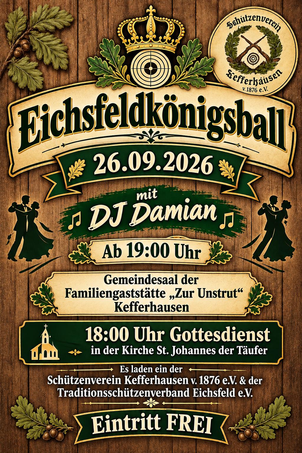 Eichsfeldkönigsball in Kefferhausen